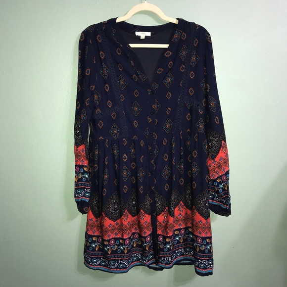 entro Dresses & Skirts - Entro Boho Mini Dress